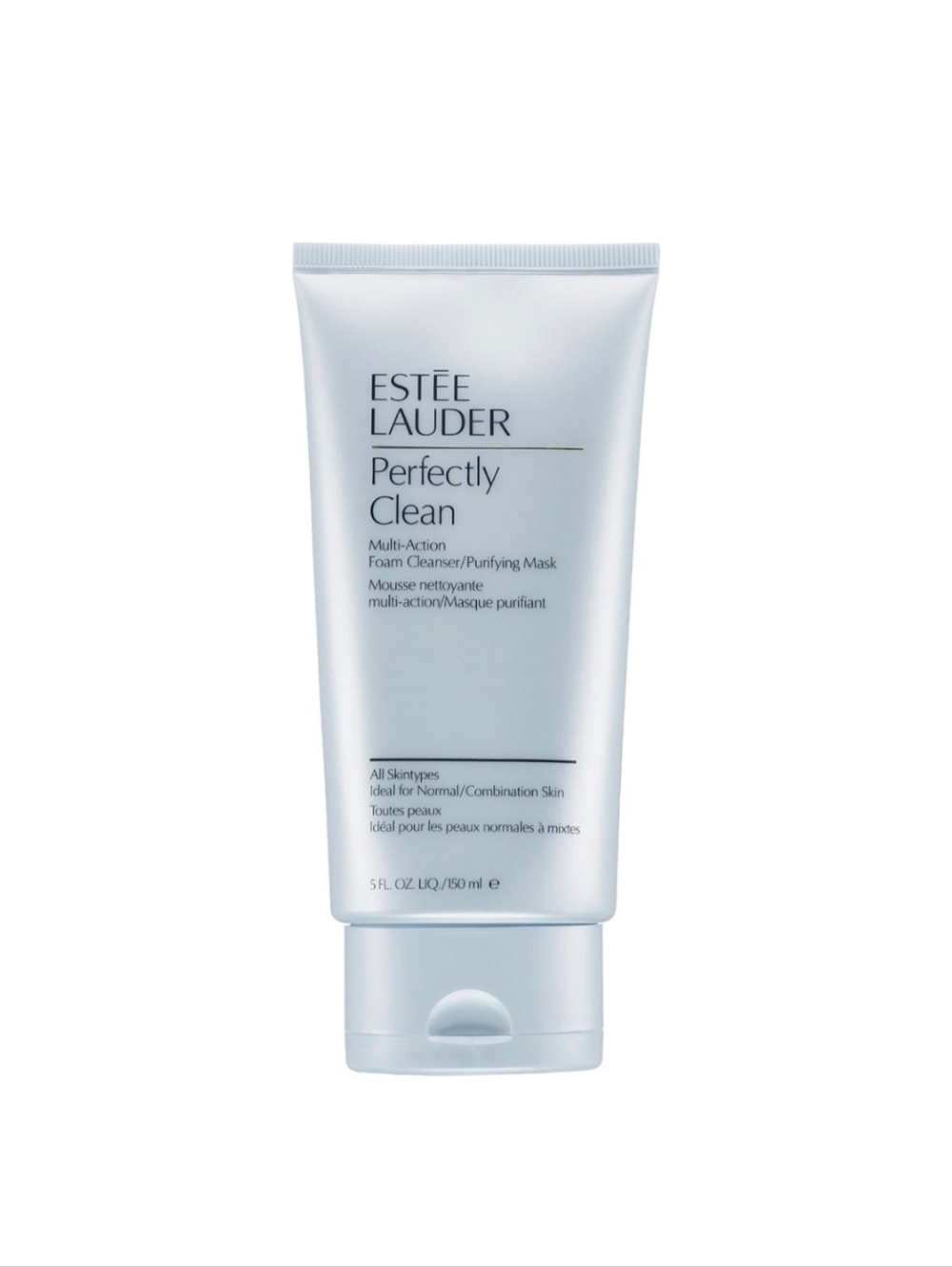 Estee Lauder Perfectly Clean Multi-Action Foam Cleanser/Purifying Mask-Full Size